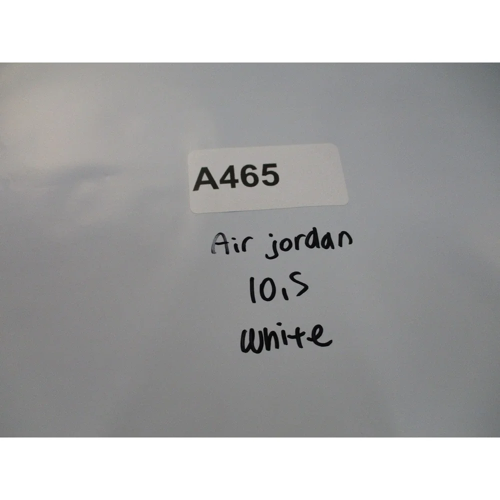 Jordan 4 Retro White Cement Mens 10.5 White Grey Speckled Basketball 840606-192